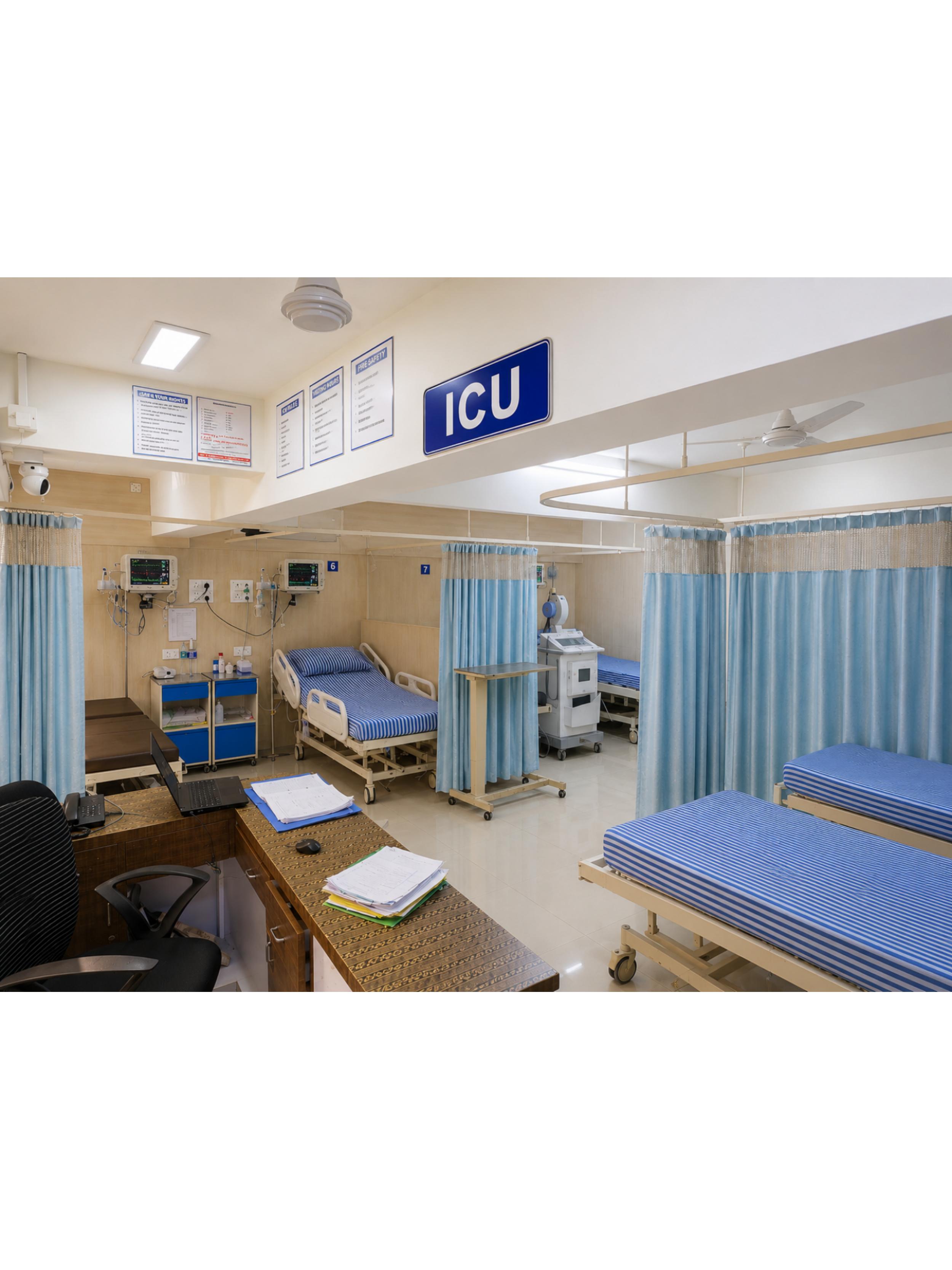 ICU at Shanti Nursing Home & Multispeciality Hospital